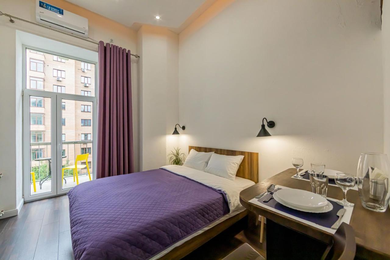 Kyiv Saksahanskoho Apart Hotel מראה חיצוני תמונה